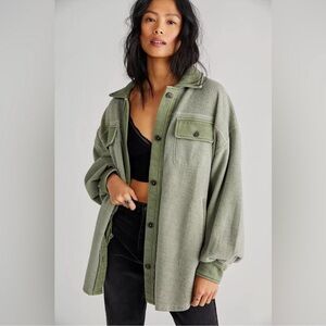 Free People Ruby Jacket in Jaded